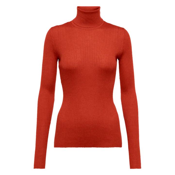 Gabriela Hearst Peppe Cashmere & Silk Sweater, Spice Orange/Red