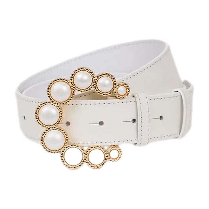 Camilla Elphick Pearl White Belt
