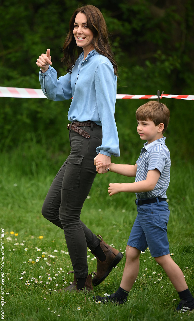 Kate Middleton’s Relaxed Look For Volunteering at The Big Help Out with The Scouts