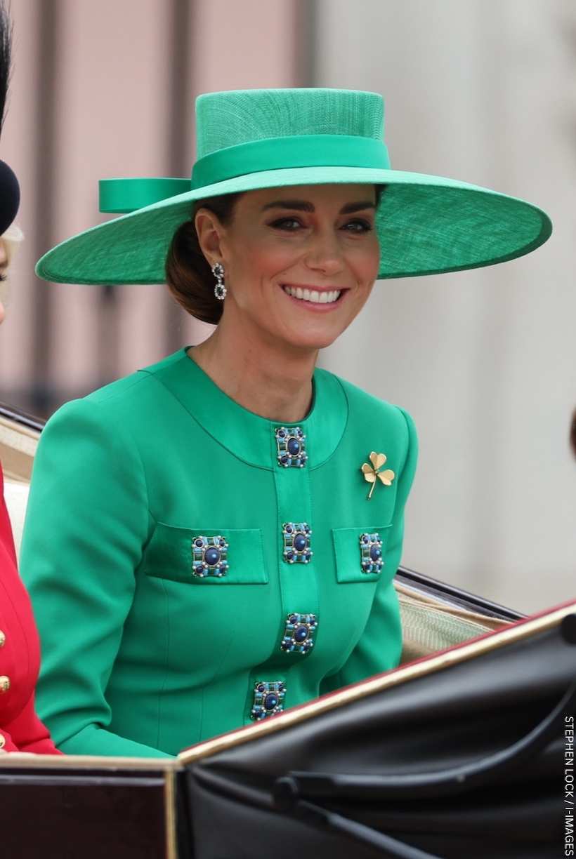 Elegant in Emerald! Princess of Wales in Striking Green Dress for 2023 Trooping the Colour