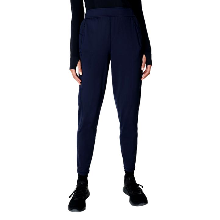 Sweaty Betty Navy Blue Air Taper Run Pant