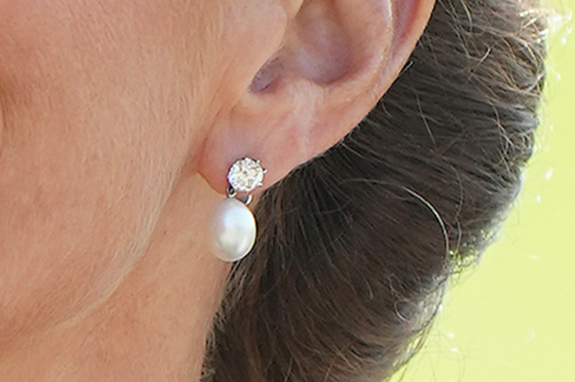 Kate Middleton's pearl earrings