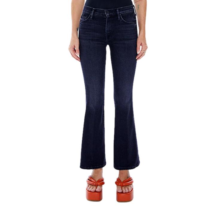 Mother Denim ‘The Weekender’ Jeans in ‘Deep End’ Black