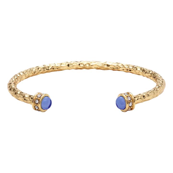 Halcyon Days Hammered Torque Bangle