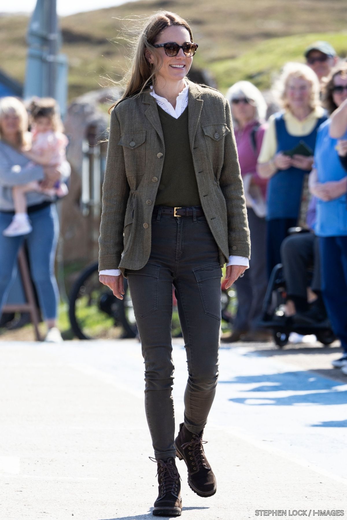 Kate Middleton Wears Practical Cargo Pants and Combat Boots For Day Two Of Scotland Visit