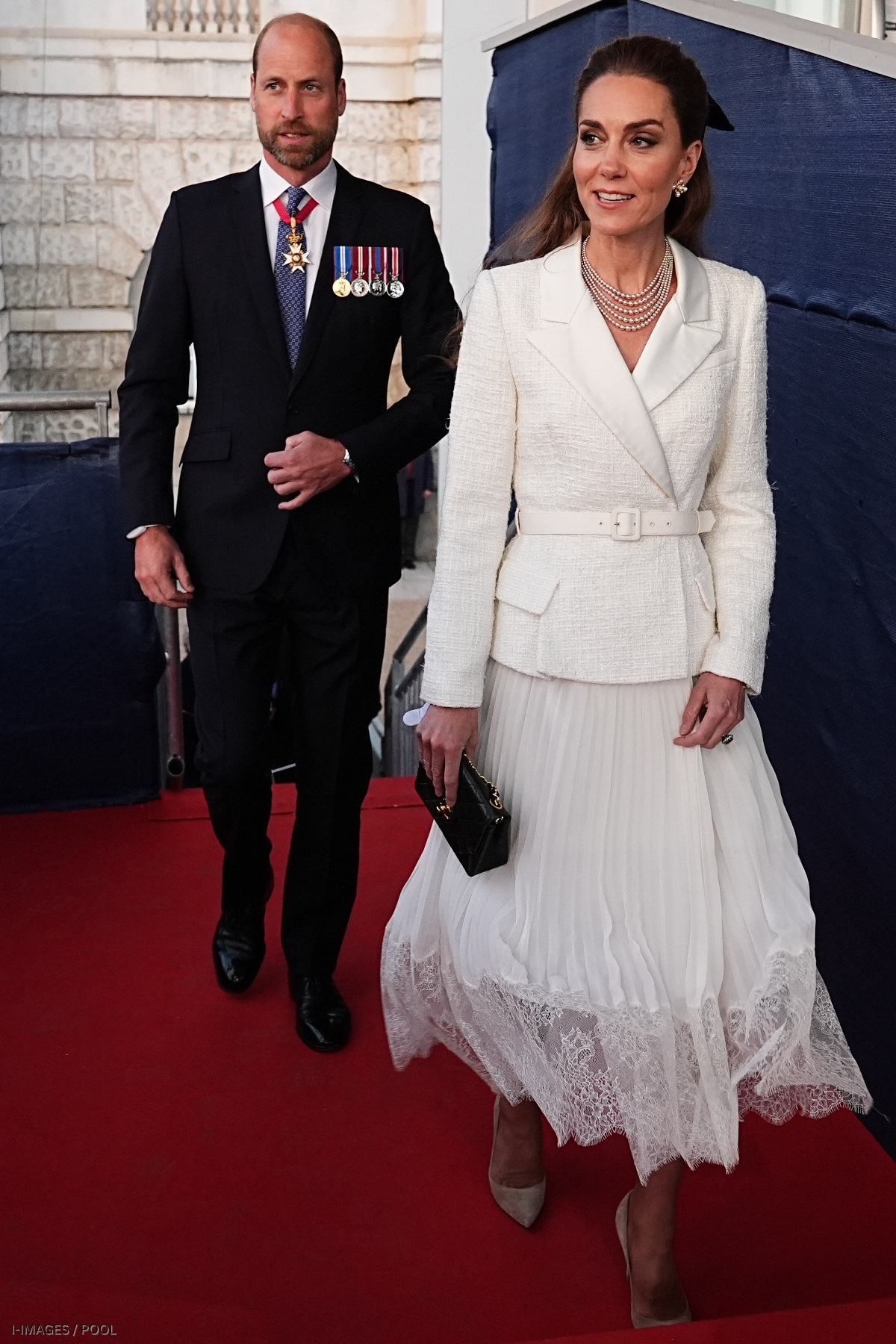Kate Middleton Rewears White Self-Portrait Dress for Spectacular VE Day 80 Concert