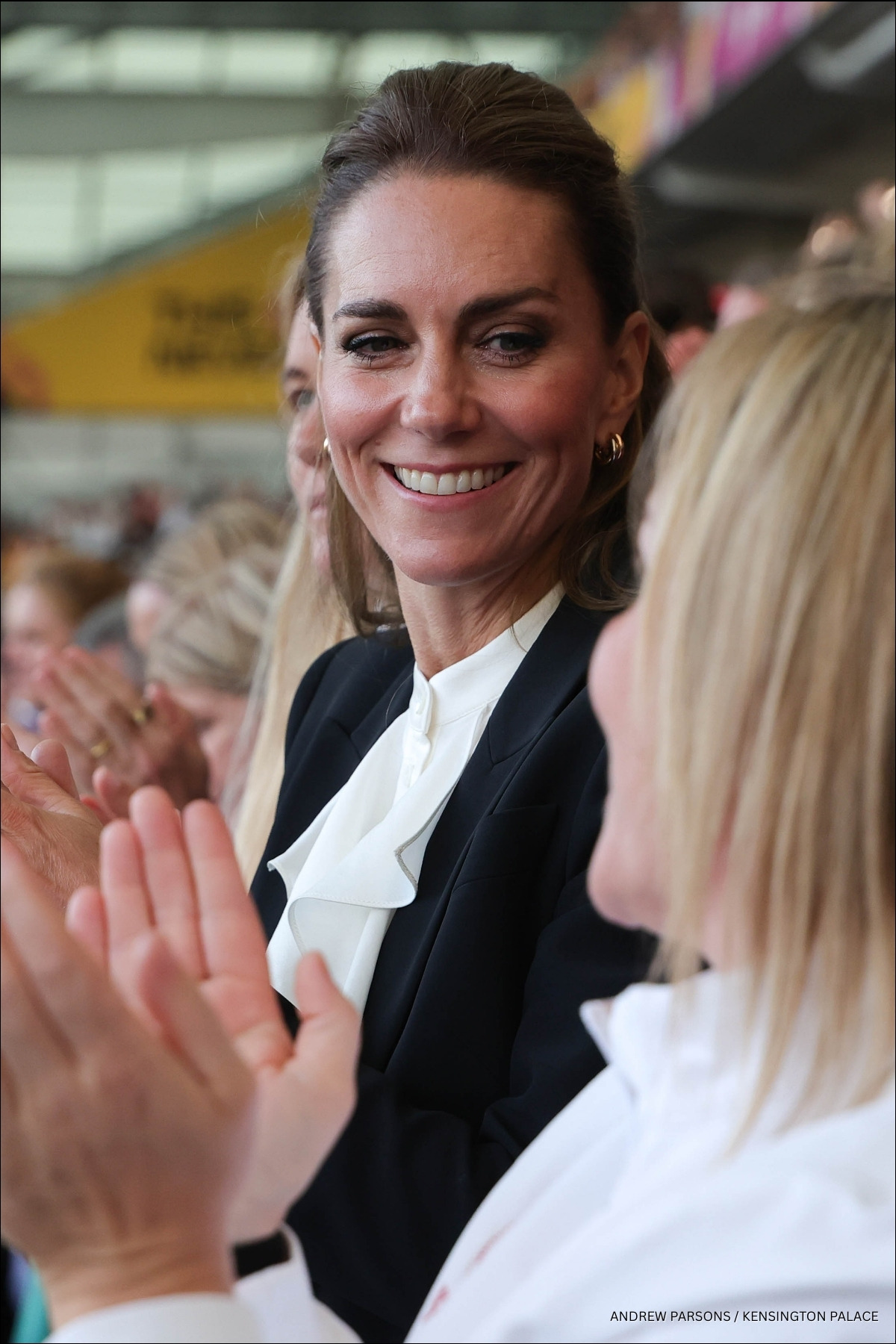 Kate Middleton Looks Polished As She Supports England at Women’s Rugby World Cup