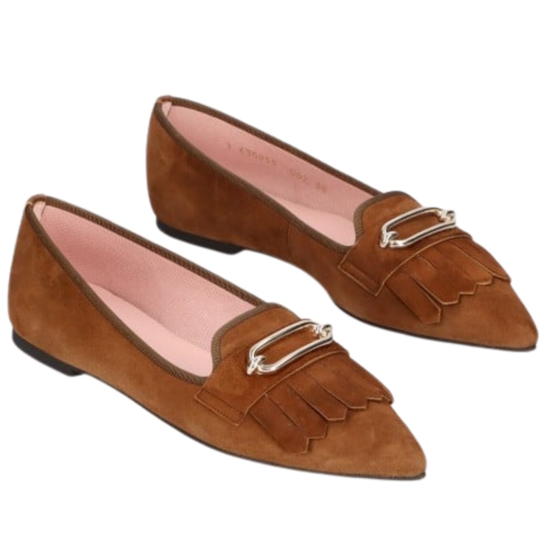 Pretty Ballerinas Angelis Loafer in ‘Cognac’