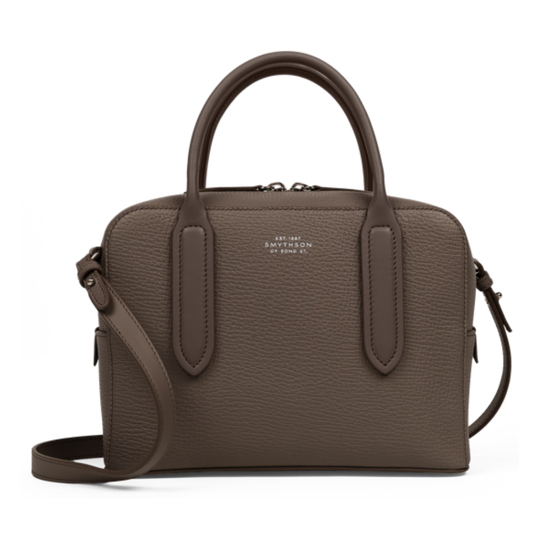 Smythson Mini Lytton Crossbody Bag in Ludlow