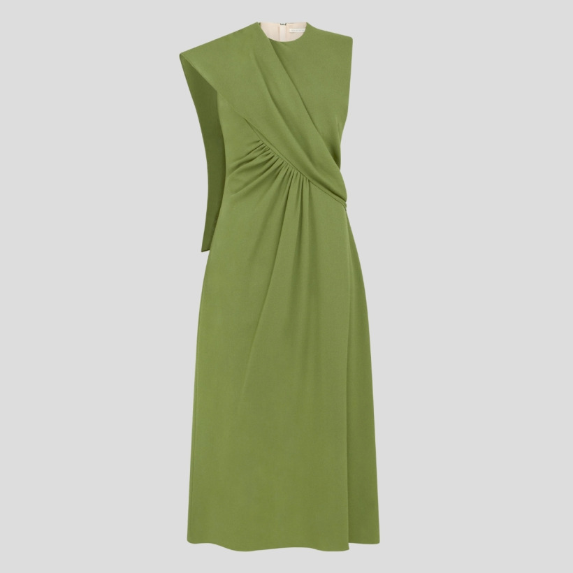 The green Emilia Wickstead dress