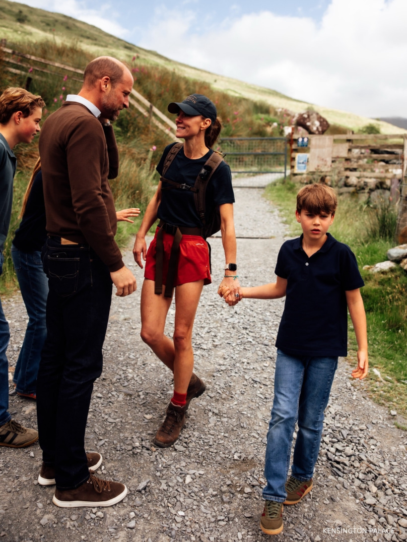 Kate Middleton during the National Three Peaks Challenge
