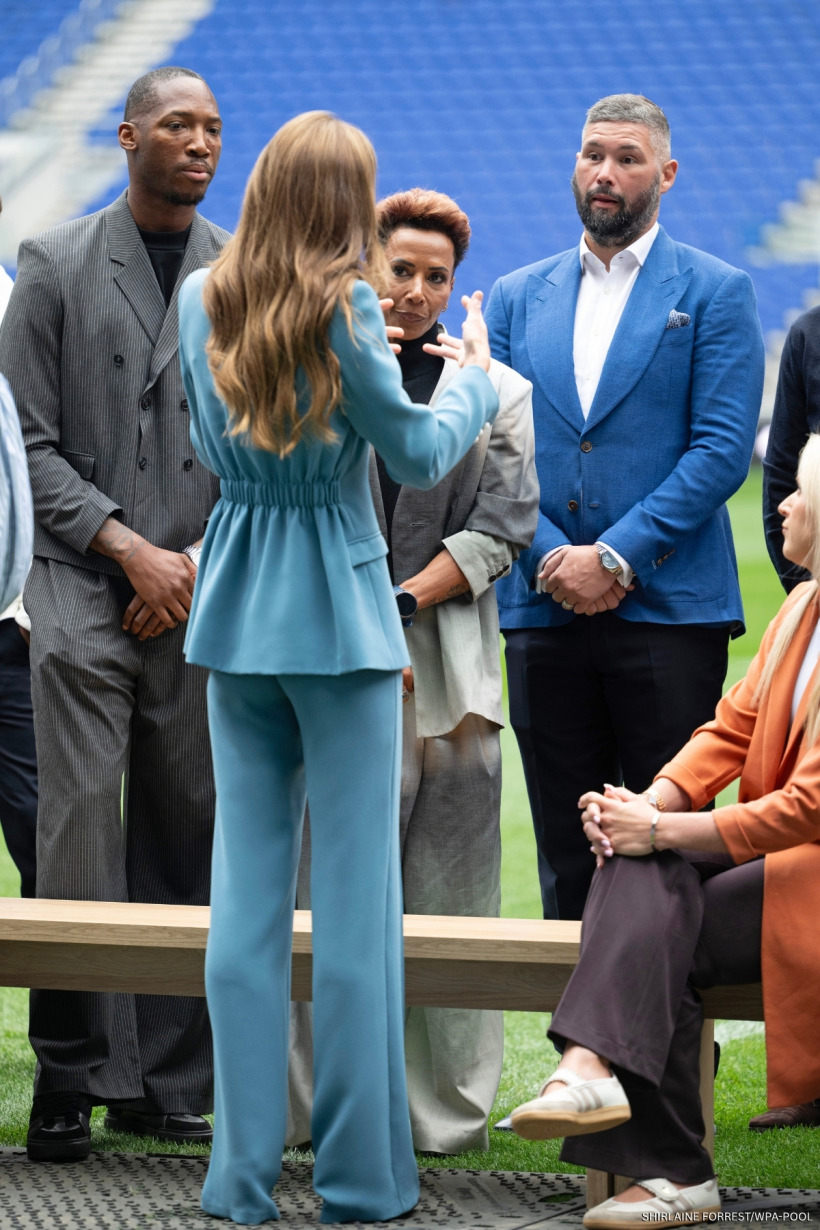 Kate at the launch event for the Royal Foundation's suicide prevention toolkit